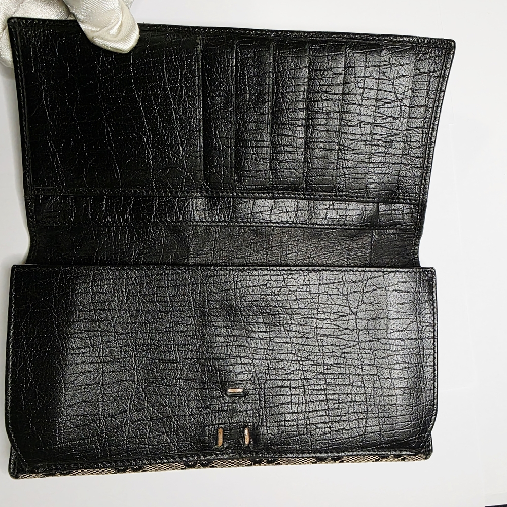 Gucci Black and Tan Wallet - Picture 4 of 9